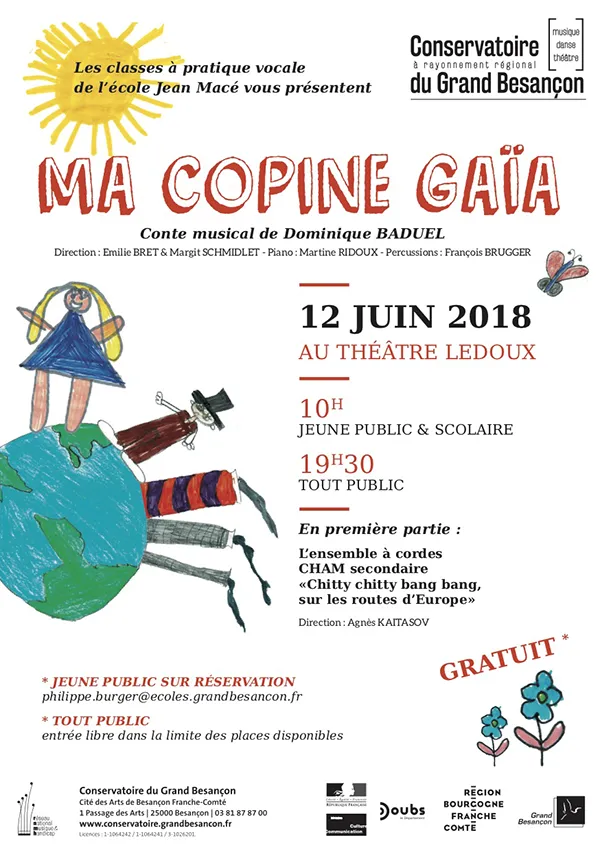 Image de fond basée sur l'affiche